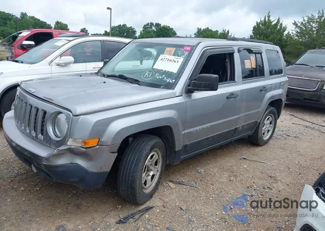 2016 Jeep Patriot Sport из США, поврежденный, VIN 1C4NJRBB4GD573475